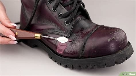 can fake leather shoes be repaired|how to repair flaking leather.